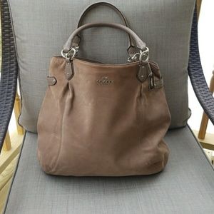 Coach suede purse
